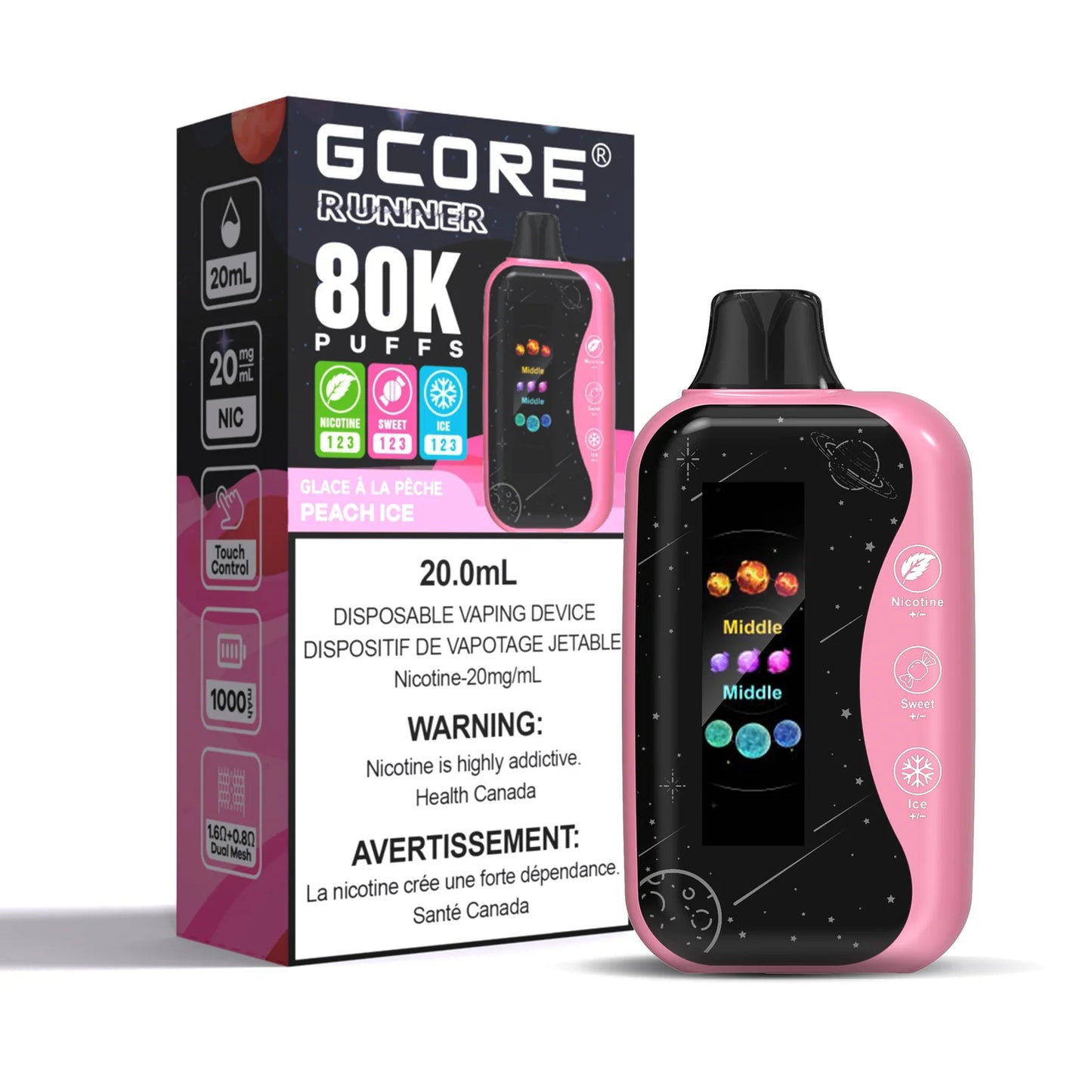 Peach Ice Runner 80K