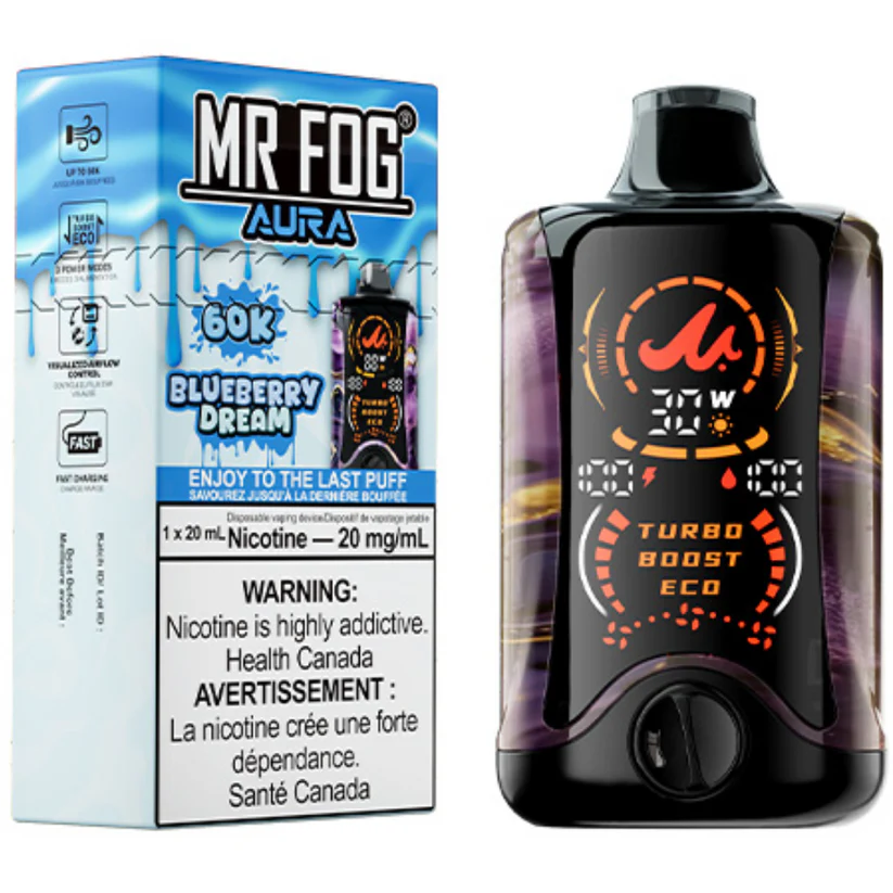 MR FOG AURA 60K Disposable Vape - Blueberry Dream