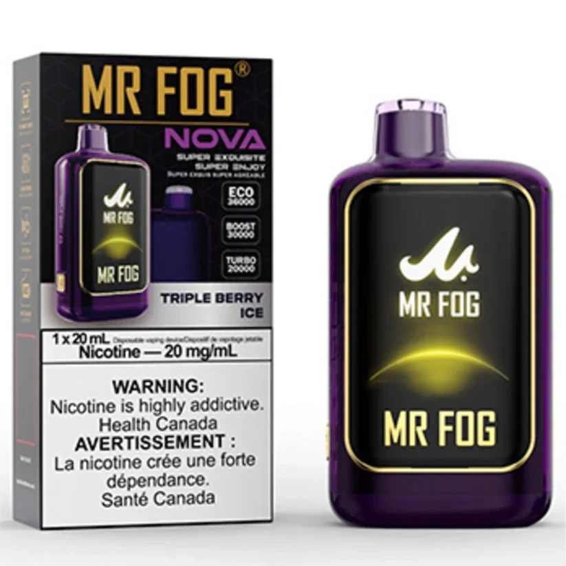 MR FOG NOVA 36K Disposable Vape - Triple Berry Ice