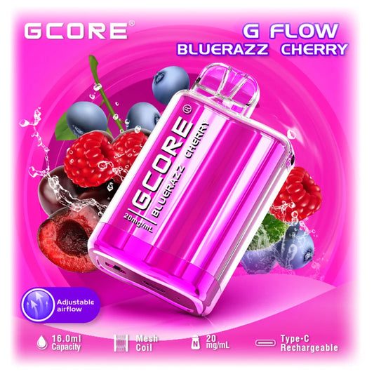 Bluerazz Cherry G7 Flow 7500 20mg