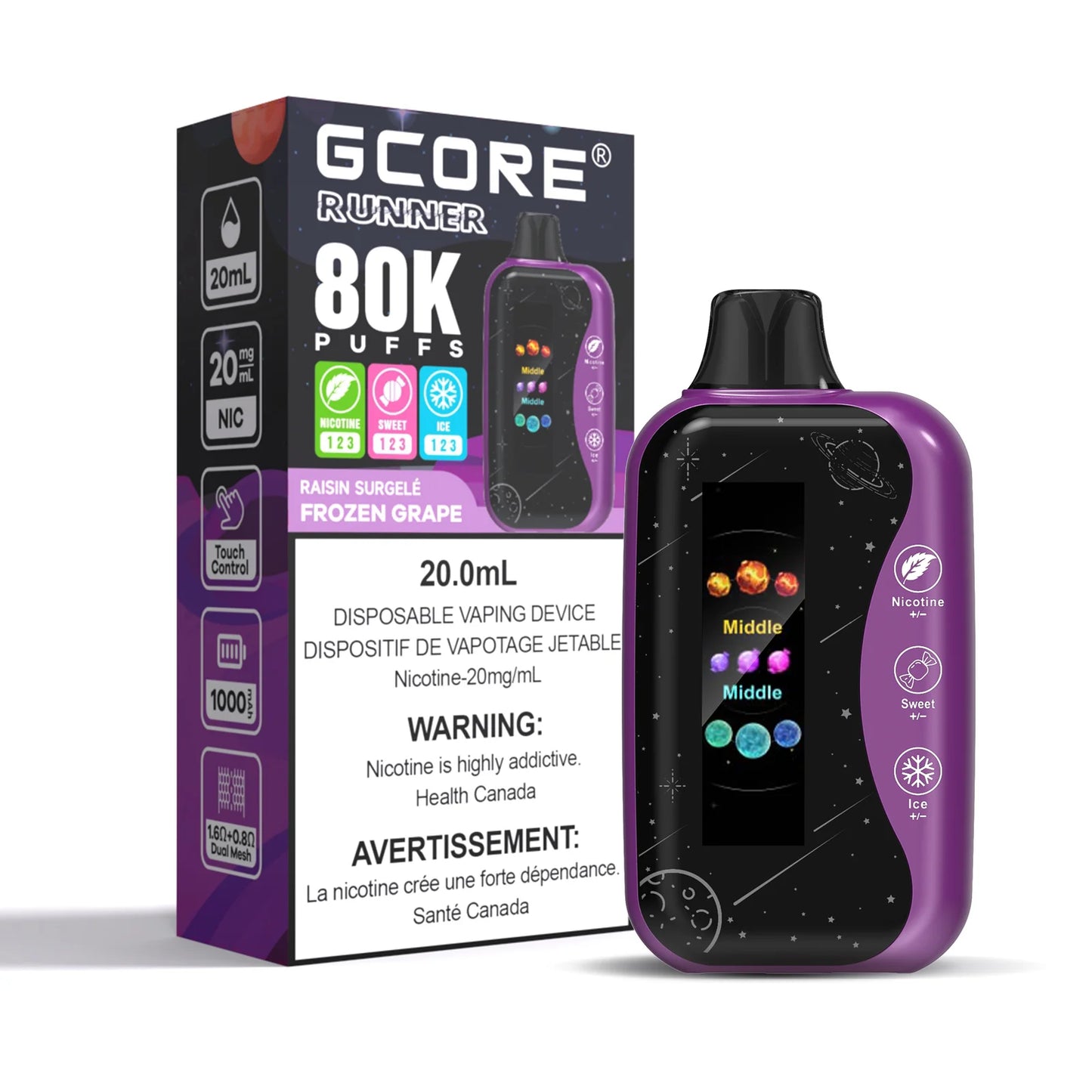 Frozen Grape Runner 80K