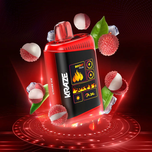 HD MEGA
Lychee Ice Disposable Vape