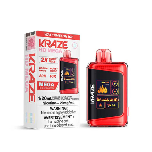 Kraze HD Mega Disposable - Watermelon Ice