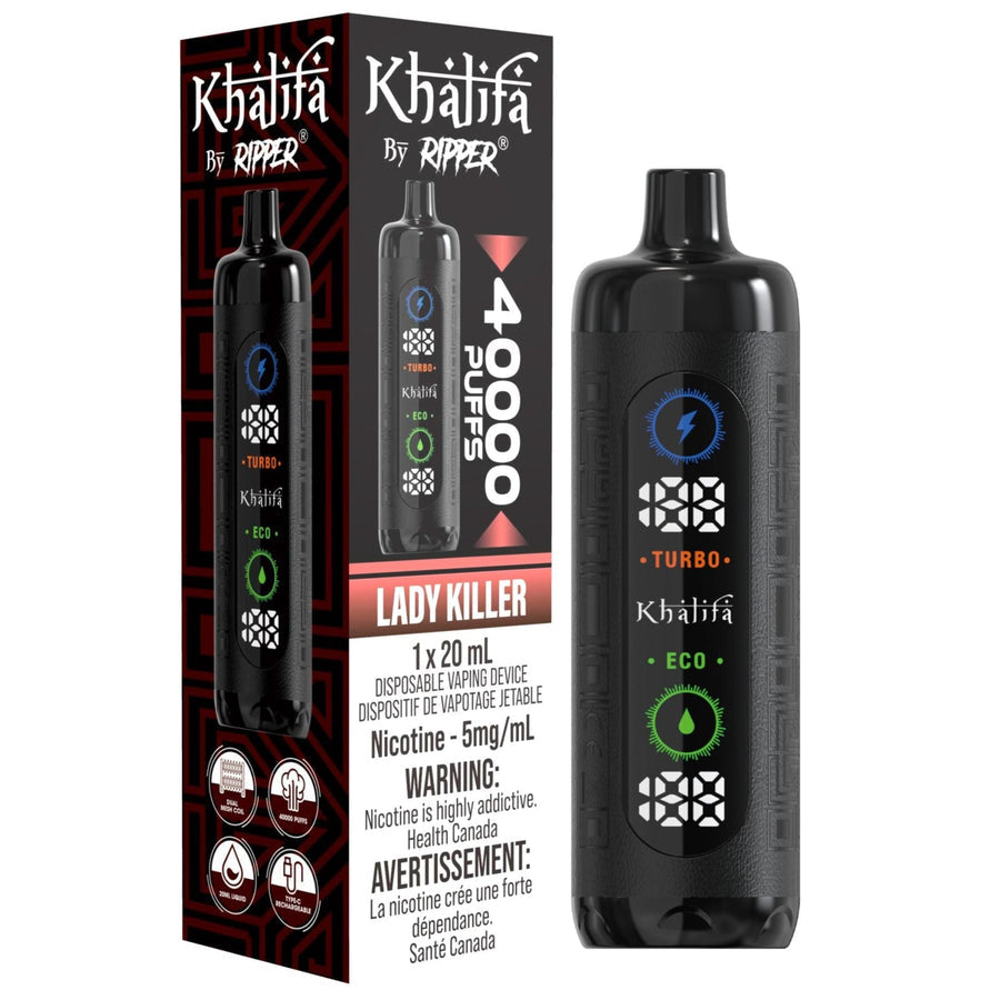 Lady Killer - Khalifa Bar by Ripper Hookah Vape 40k